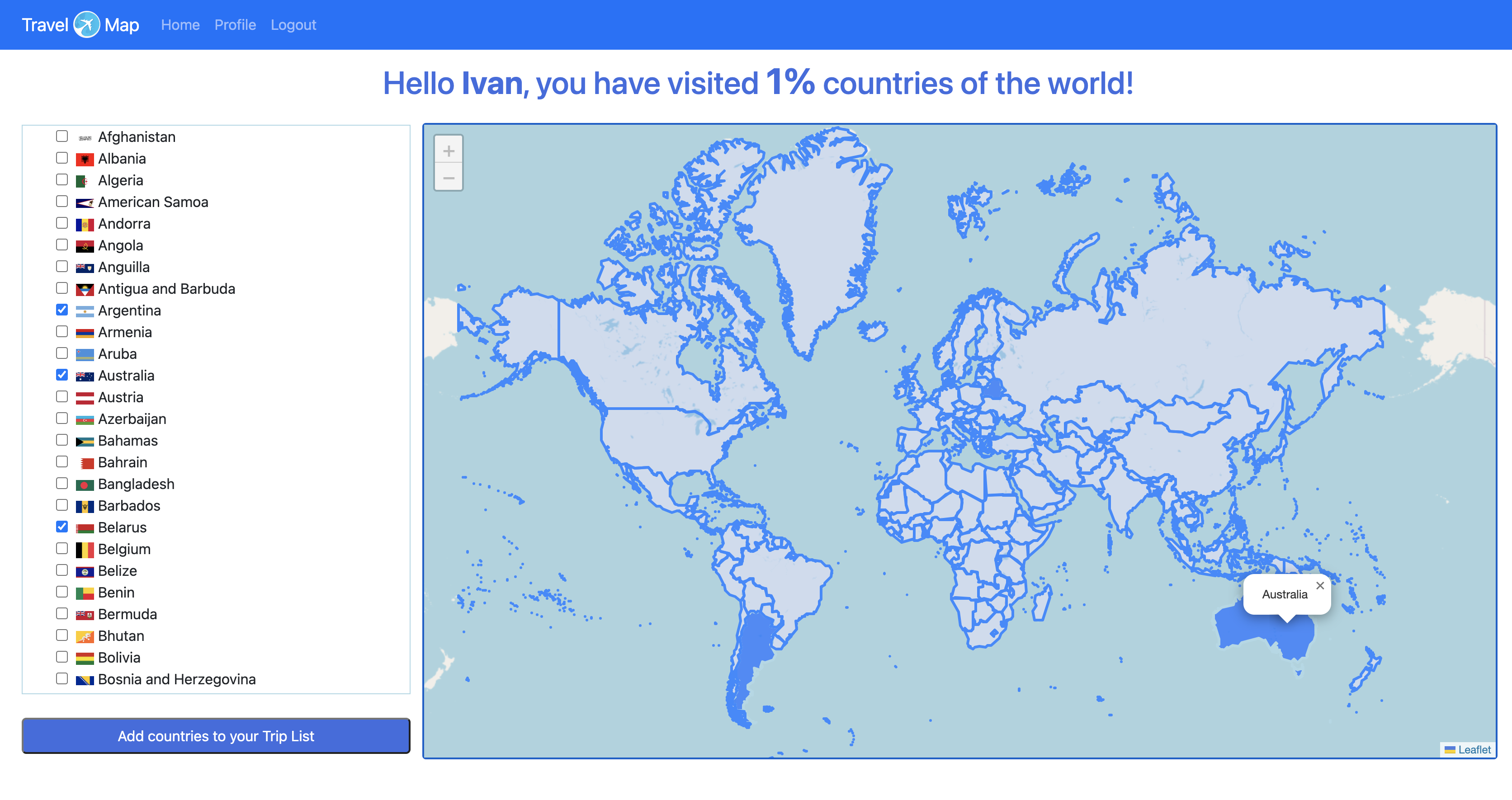 travelmap